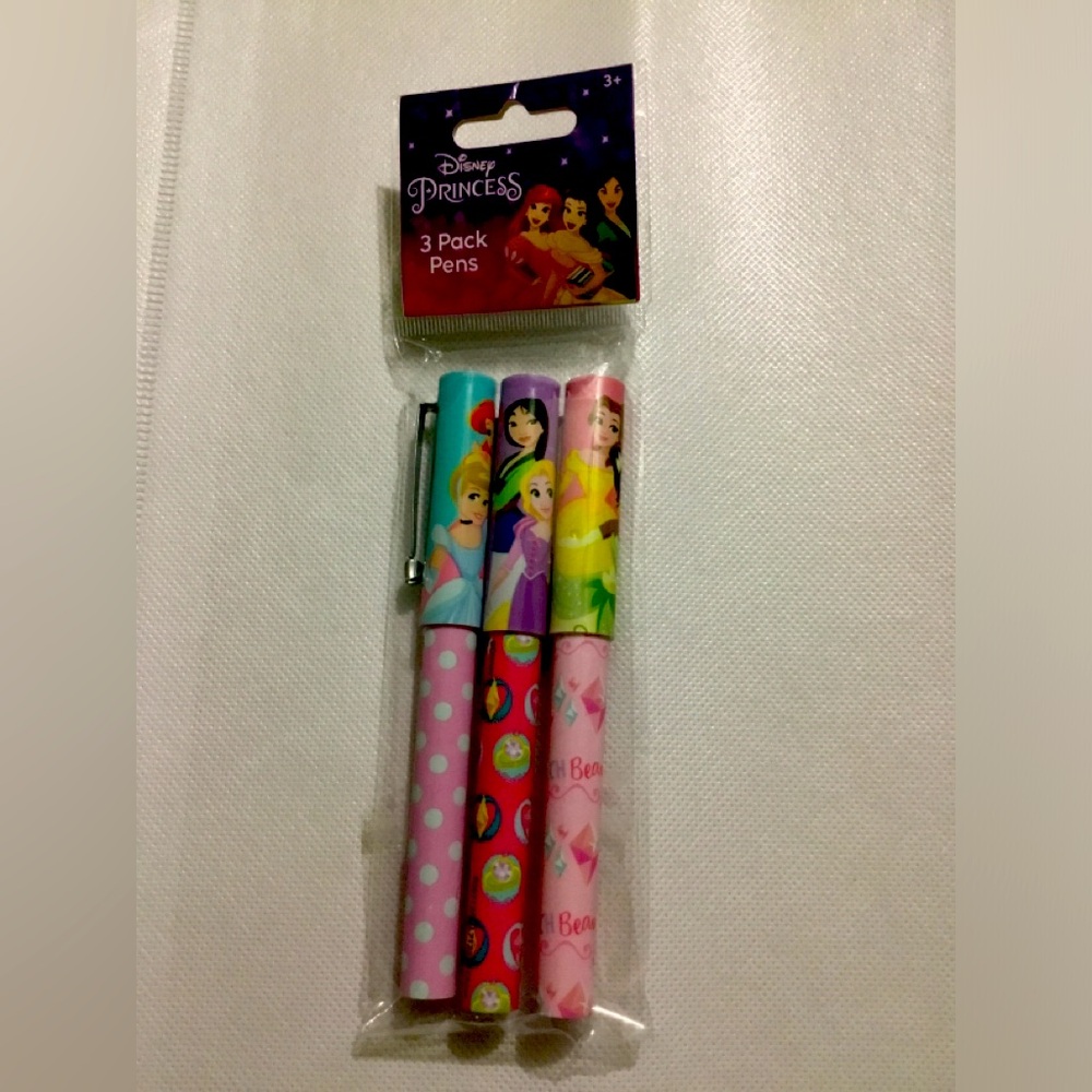 Princess set‎ of 3 pens